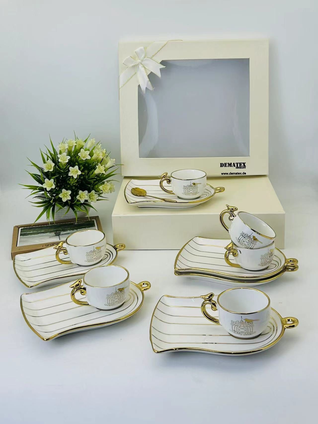 Porzellan Mokka- Espresso Tassen