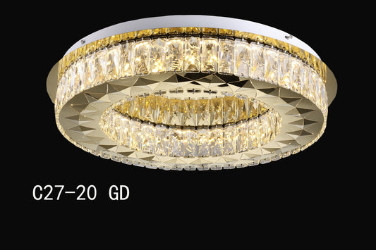 Kristall Led Deckenleuchte C27-20GD