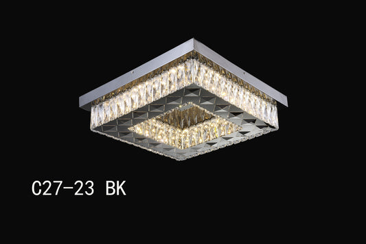 Kristall Led Deckenleuchte C27-23BK