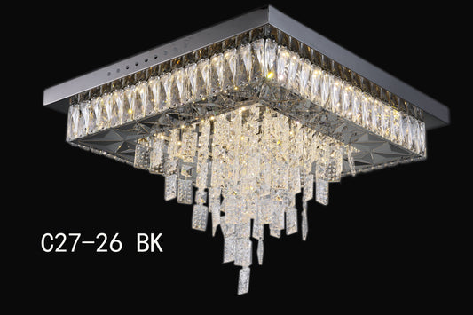 Kristall Led Deckenleuchte C27-26BK